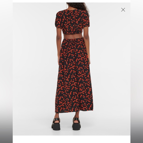 STAUD floral printed maxi dress - Picture 5 of 14